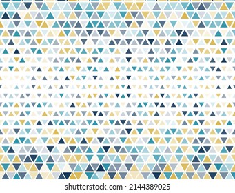 Artistic triangles halftone wallpaper. Fade triangular shapes banner background. Chevron triangles halftone shapes.