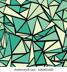 Artistic triangular shapes geometric seamless vector. Minimal triangles polygonal origami. Urban triangle shapes minimal backdrop for business cover layout.