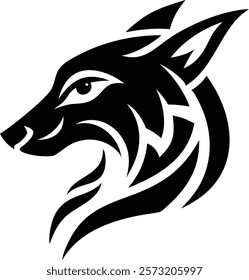 Artistic Tribal Fox Head Tattoo Designs

