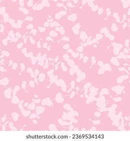 Artistic tropical hand drawing two colors floral seamless digital print pattern design Victorian Baroque Flowers and Leaves Vector  Isolated Background in Hawaiian style with big flowers