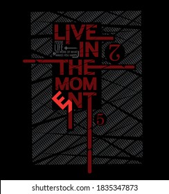 artistic typographic slogan poster.trend t shirt graphic design.