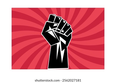 Artistic Unity in the Pursuit of Freedom Through Vector Art, human rights, protest art, rebel spirit, freedom fight, hand gesture, activism symbol, equality rights, empowerment message, struggle hands