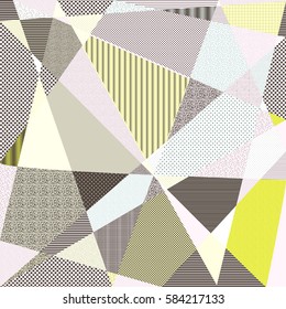 Artistic universal card. Design for Wedding, anniversary, birthday, holiday, party poster, card, invitation. Memphis style. Vector 