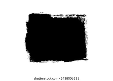 Artistic universal graphics. Black and white grunge. Decorative elements for design