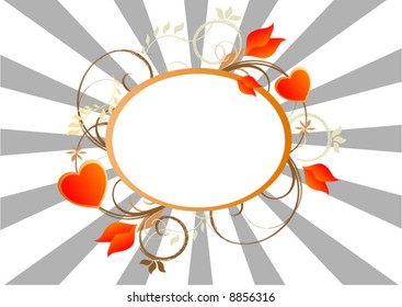 Artistic Valentines Day Vector Banner Design