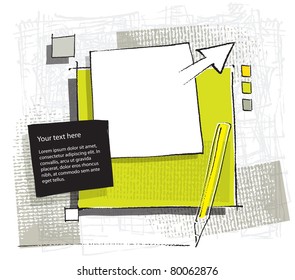 artistic variable background, vector