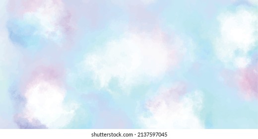 Abstracción vectorial artística en color azul cama sobre fondo blanco