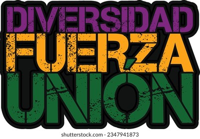 An artistic vector design symbolizing the power of diversity and unity.