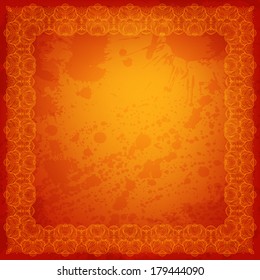 Artistic vector frame background for Your design