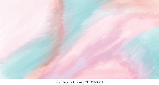 Artistic vector illustration abstraction in bright colors in watercolor style. Can be used as background