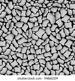 Artistic vector seamless texture of stones