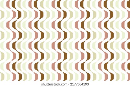 Artistic vintage colored vertical zig zag stripes pattern. Suitable for fabric, cover, card, wallpaper, and editable element.