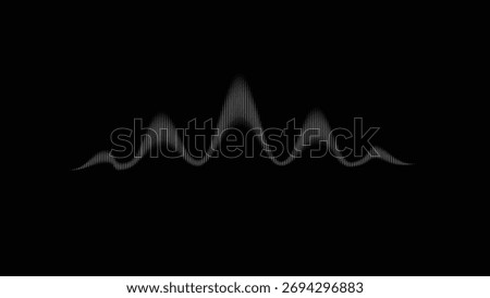Artistic Wave background. Abstract sound wave background. Silver grey. Sound waves. Digital EQ music equalizer. Sound waves element.Speaking sound wave vector illustration.Audio wave.electric Voice bg
