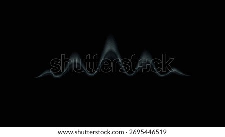 Artistic Wave background. Abstract sound wave background. Teal blue purple. Sound waves. Digital EQ music equalizer. Sound waves element.Speaking sound wave vector illustration.Audio wave.electric bg