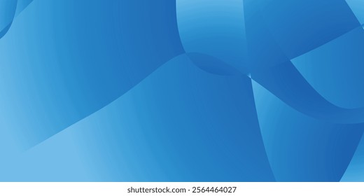 Artistic wave-like design in blue with gradients.	Ideal for artistic portfolios or creative marketing materials.

