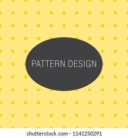 Artistic Yellow Geometric Shapes pattern , seamless background can use for design , vector.
