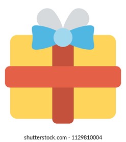 
An artistically wrapped gift box with a bow on it
