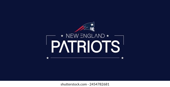 The Artistry of the New England Patriots A Stunning Illustration Design