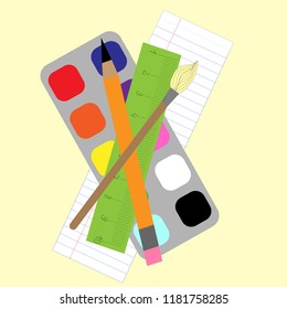 artist's set . Stationery