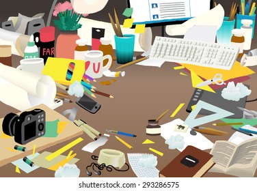 Artist's table