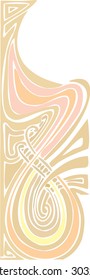 Art-nuvo ornament