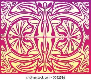Art-nuvo ornament
