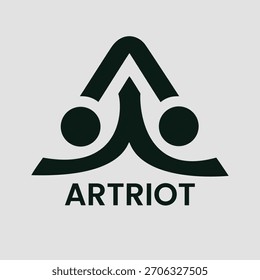 ARTRIOT VECTOR LOGO DESIGN TEMPLATE
