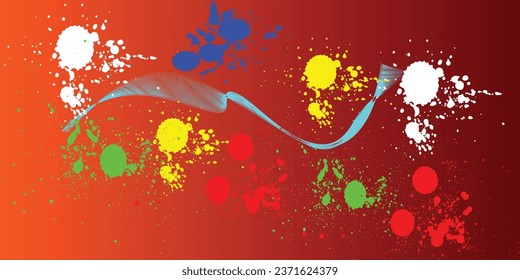 conjunto de pincel de arte imagen de onda de fondo colorida ilustración de vector textura abstracta 