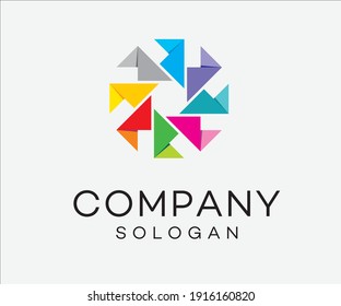 Diseño de logotipos de ideas creativas para artes y oficios