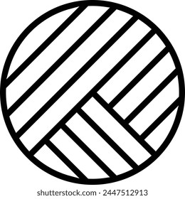 arts and crafts icon. Thin linear style design isolated on white background