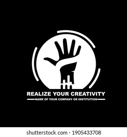 Arts Institute Logo Design Vector