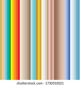 Artes de fondo de línea de color de nivel. 