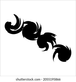 arts logo design black color