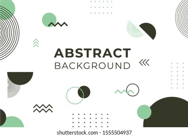 ARTSY CIRCULAR GEOMETRIC ABSTRACT BACKGROUND