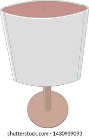 Artwork of a Advertising Display Stand Angle 17