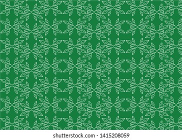 The artwork of batik motifs in the background of decorative batik - vector