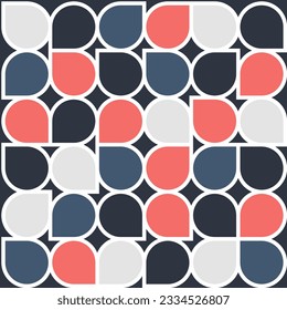 artwork bauhaus geomrteic vintage seamless