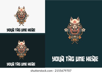 artwork design of abstract devil vector