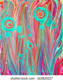 artwork ebru texture, marbling exotic abstract background 