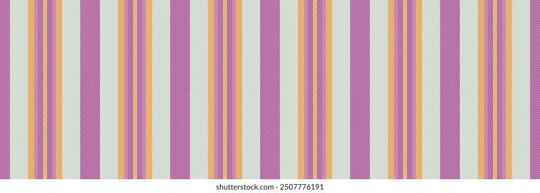 Vector de la raya de la tela de las ilustraciones, Vertical del patrón de las líneas de la marca. Textil de fondo rectangular textura sin costuras en paleta de colores blanco y rosa.