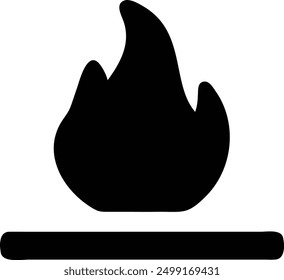 Artwork of a fire icon