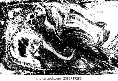 Artwork Grunge Black and White Texture