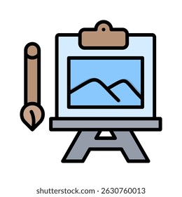 Artwork Icon Element for Design