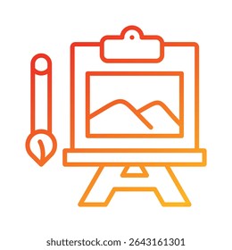 Artwork Icon Element for Design