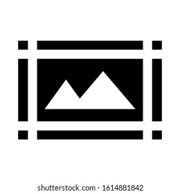 artwork icon isolated sign symbol vector illustration - high quality black style vector icons
