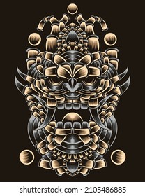 Artwork Illustration Unique Fanged Creature