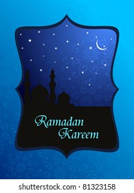 artwork pattern background with mosque, vector illustration