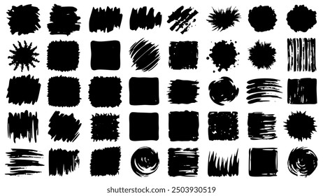 The artwork shows black brush strokes on a clean white background
