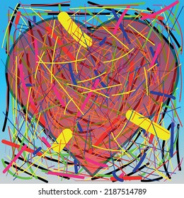 artwork texture abstract paint color