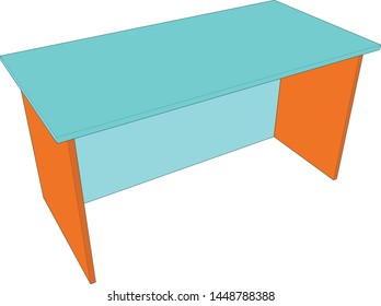 artwork of a work table office home use angle 17